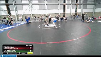 117 lbs Semifinal - Lucas Loyola, Big Cat Wrestling Club vs Peyton Hall, Steelclaw Wrestling Club