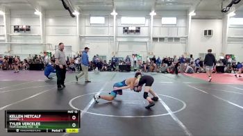 92 lbs Round 4 (10 Team) - Kellen Metcalf, Bandits vs Tyler Verceles, Team Diamond Fish