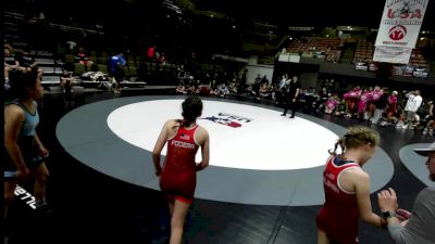90 lbs Gabriella Fodera, SDIKWA - San Diego-Imperial Kids Wrestling Association vs Emma Rico, KCWA - Kern County Wrestling Association