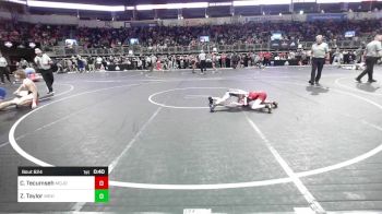 55 lbs Quarterfinal - Colton Tecumseh, Mojo Grappling Academy vs Zaydin Taylor, Mexico Youth Wrestling