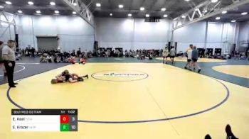 93 lbs Prelims - Ezekiel Keel, Tech Squad vs Ethan Krazer, Virginia Team Predator