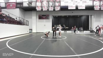 130-135 lbs Rr Rnd 5 - Taylor Wilson, Bartlesville High School vs Nuria Munoz, Henryetta HS