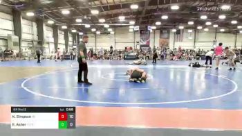 120 lbs Rr Rnd 3 - Kaden Simpson, Young Guns Red vs Ethan Asher, Terps Pit Bull W.A.
