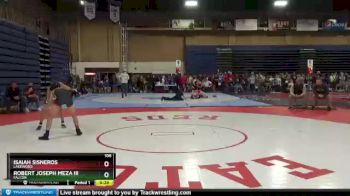 106 lbs Cons. Round 7 - Robert Joseph Meza III, Falcon vs Isaiah Sisneros, Lakewood