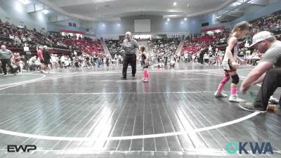49 lbs Rr Rnd 2 - Paeson Forrest, Northeast Take Down Club vs Cassadee Sloan, Morrison Takedown Club