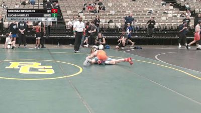 110-I lbs Consi Of 4 - Graysan Reynolds, Immortals vs Lucas Huntley, High Pace Wrestling Club