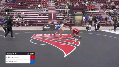 65 kg Consi Of 16 #1 - Savion Haywood, Iguana Wrestling Club vs Nate ...