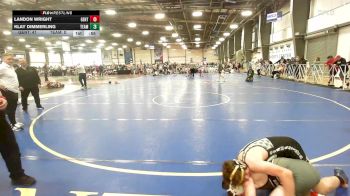 119 lbs Rr Rnd 2 - Landon Wright, Gentile Trained vs Klay Dimmerling, Team Germantown