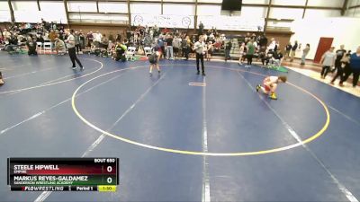 108 lbs Semifinal - Markus Reyes-Galdamez, Sanderson Wrestling Academy vs Steele Hipwell, Empire