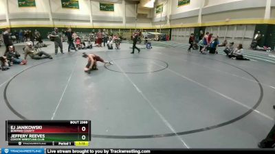 95 lbs 7th Place Match - Jeffery Reeves, Coyote Wrestling Club vs Ej Janikowski, Bowman County