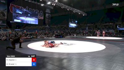 122 lbs Semis - Rose Kaplan, Indiana vs Aubre Krazer, Pennsylvania