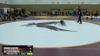 55 lbs Placement (4 Team) - Krigger Sanford, Fosston-Bagley Brawlers vs Gattlin Rynkievich, Dassel-Cokato-Litchfield