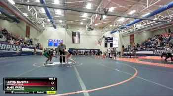 115 lbs Cons. Round 2 - Jamie Varda, Peoria (Richwoods) vs Liliyan Daniels, Mahomet Seymour