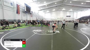 102 lbs Semifinal - Paxton Schulte, Riverside Rascals vs Steven Koehler, Impact Wrestling Club
