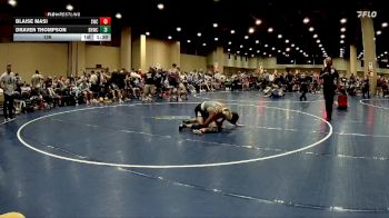 126 lbs Round 4 (6 Team) - Blaise Masi, Spartan WC vs Draven Thompson, VSUS Athletics RTC