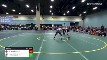 141 lbs Round Of 16 - Parker Watson, Ohio State WC vs Ian Campbell, Grays Harbor