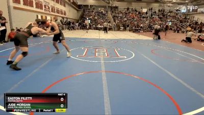 215 lbs Champ. Round 2 - Easton Filetti, Poston Butte vs Jude Morgan, Hamilton High School