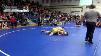 144 lbs Semifinal - Dawson Youngblut, Don Bosco vs Carver Wieland, Independence