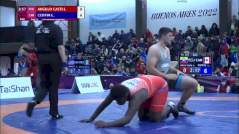 110 kg Koy Hopke, USA vs kyle Santana Oliveira, BRA