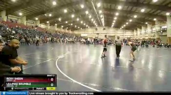 127 lbs Round 1 (6 Team) - Lillimae Brumble, Oregon vs Roxy Sheen, Idaho