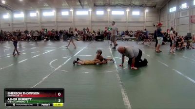 40 lbs Finals (2 Team) - Emerson Thompson, Killer Elite vs Asher Burkett, Upstate Uprising