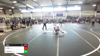 150 lbs Quarterfinal - Ethan Hall, Deer Valley vs Wyatt Bartel, Durango WC