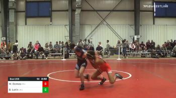 125 lbs Consolation - Wilson Gomes, Bridgewater vs Brent Lorin, Johns Hopkins