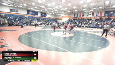 285 lbs Cons. Round 3 - Gabe Carter, Wisconsin - Lacrosse vs Michael Alfonso, Rhode Island