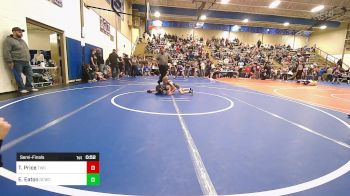 49 lbs Semifinal - Tristan Price, Tahlequah Wrestling Club vs Emerson Eaton, Dark Cloud Wrestling Club