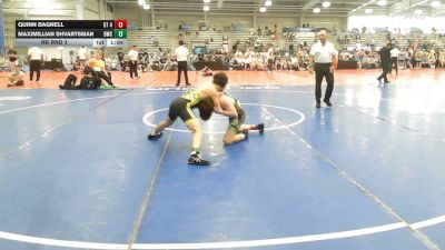106 lbs Rr Rnd 3 - Quinn Bagnell, GT 4238 - HSB vs Maximillian Shvartsman, Doughboy Black - HSB