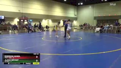 120 lbs Round 4 (16 Team) - Emerson Avara, MXW - RAW vs Alexis Bryant, SD Heat