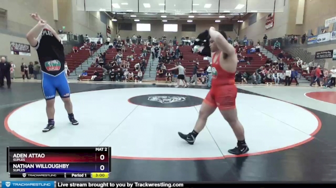 285 Lbs Round 2 Aden Attao Suples Vs Nathan Willoughby Suples