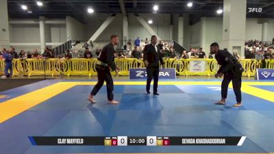 Sevada Khashadoorian vs Clay Mayfield 2025 American National IBJJF Jiu-Jitsu Open Championship