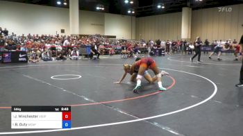 59 kg Semis - Jacarra Winchester, USOPTC/ TMWC vs Bridgette Duty, Army (WCAP)