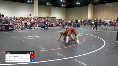 59 kg Semis - Jacarra Winchester, USOPTC/ TMWC vs Bridgette Duty, Army (WCAP)