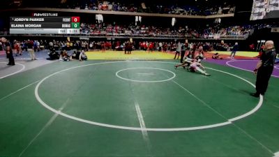 5A 126 lbs Semifinal - Jordyn Parker, Frisco Centennial vs Elaina Morgan, Dumas