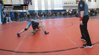 138 lbs Champ. Round 2 - Pierce Kane, Council Rock North vs Cael Dutton, Christian Brothers Academy