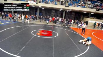 113 lbs Champ. Round 3 - Emanuel Rangel, Unattached vs Santiago Trejo-Huerigo, Addison Trail