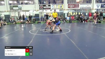 102 lbs Round 1 - Lyle Carnes, Ragin Raisins vs Mason Hermes, Rogue Wrestling Club