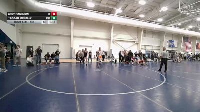 157 lbs 3rd Place Match - Grey Hamilton, Evanston Elite vs Logan McNally, Wasatch Wrestling Club