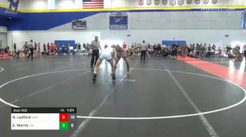 150 lbs Prelims - Noah Ledford, Ares Wrestling Club vs Evan Morris, Thoroughbred Wrestling Academy