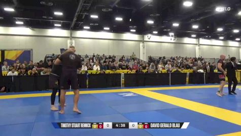 David Gerald Blau vs Timothy Stuart Rennick 2024 World IBJJF Jiu-Jitsu No-Gi Championship