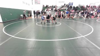 106 lbs Quarterfinal - John Baluyut, New Canaan vs Tommy Milligan, Newtown