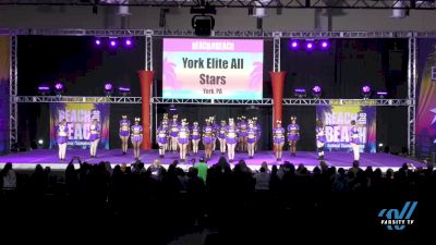 York Elite All Stars - Lady Onyx [2022 L1 Senior - D2 Day 2] 2022 ACDA Reach the Beach Ocean City Cheer Grand Nationals
