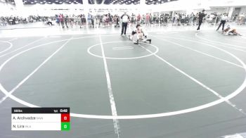 88 lbs 3rd Place - Anzor Archvadze, Savage House WC vs Noah Lira, Inland Elite WC