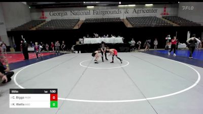 85 lbs Semifinal - Caden Biggs, Pedraza Wrestling vs Kaleb Watts, Bison Takedown Wrestling Club