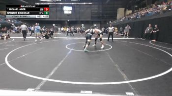 174 lbs Cons. Round 3 - Micahel Ager, University Of Saint Mary (KS) vs Spencer Rochelle, Ottawa University