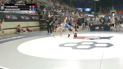 165 lbs Cons. Rd Of 64 - Olin Neuville, Wisconsin vs Bryson Boucher, Michigan