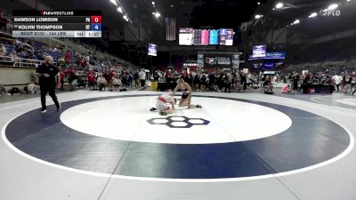 144 lbs Cons. Rd Of 16 - Dawson Lomison, PA vs Kolvin Thompson, UT