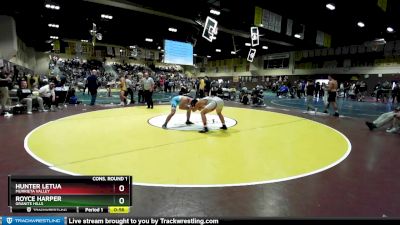 182 lbs Cons. Round 1 - Royce Harper, Granite Hills vs Hunter Letua, Murrieta Valley